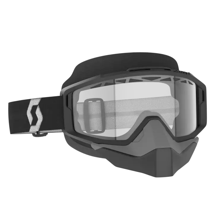 SCOTT SPLIT OTG SNOW CROSS GOGGLE SVART/VIT/KLAR - Goggles och Linser - 51175 - 1
