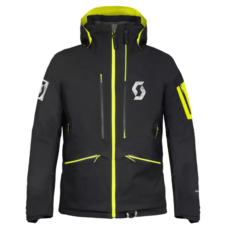 SCOTT CONCEPT FLEX DRYO 3-I-1 JACKA HERR SVART/GUL - Skoterjackor - 51845 - 1