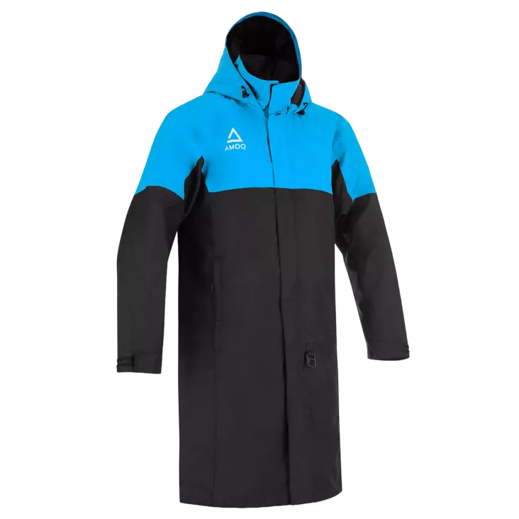 AMOQ Apex Racing Depårock Svart/Ljusblå - Skoterjackor - D478655 - 1