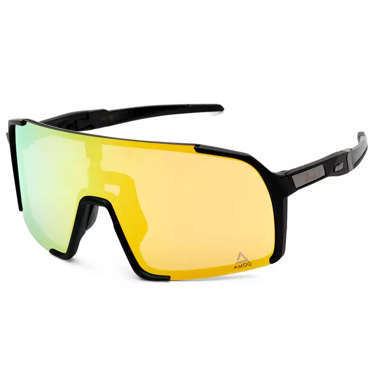 AMOQ Asteroid Solglasögon Svart - Guld Spegel - Accessoarer - 46155 - 1