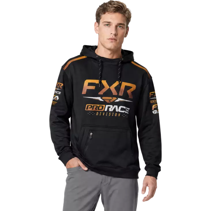 FXR Men's Race Division Tech Pullover Hoodie - Black/Kash - Tröjor och hoodies - 61125 - 1