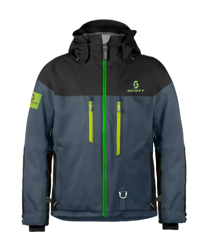 SCOTT JACKA SNOW FLEX DRYO METALLBLÅ/MÖRKBLÅ - Skoterjackor - 44816 - 1