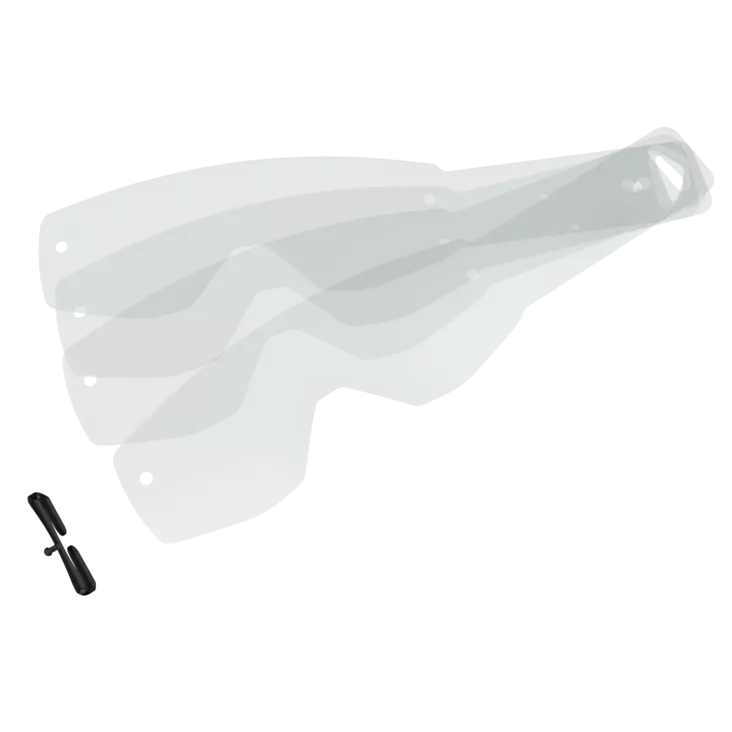SCOTT TEAR-OFF HUSTLE (20-PACK) - Goggles och Linser - 43536 - 1