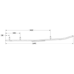 Sno-X Defender Styrstål - Styrstål - D63046 - 1