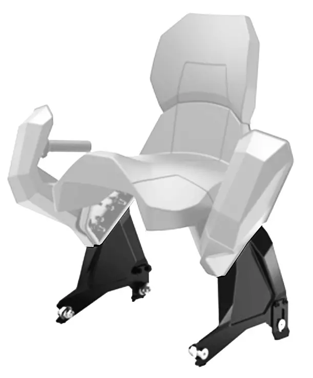 Kimpex Seat Jack LT/DX Fastsätting, BRP - Säten och dynor - D503856 - 1