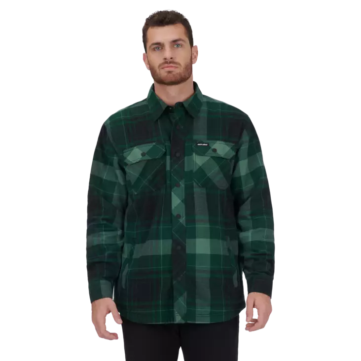 RUTIG OUTDOOR-SKJORTA HERR GRÖN - Skoterkläder - 45486 - 1