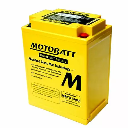 MOTOBATT batteri MBTX14AU Factory sealed - Eldelar - 8427 - 1