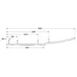 Sno-X Ripper Four Styrstål 4" Hårdmetall - Styrstål - D62767 - 1