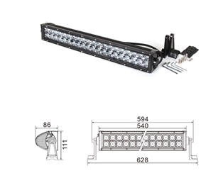 Kinwons Led Ramp 10-32V 120W - Belysning - D126327 - 1