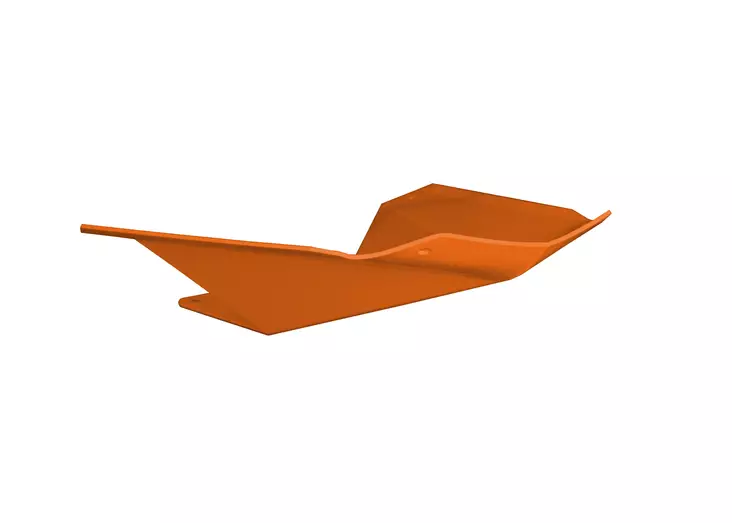 SPI Bukskydd "Rugged Series" Ski-Doo/Lynx Gen 4 - Orange - Bukskydd - D147297 - 1