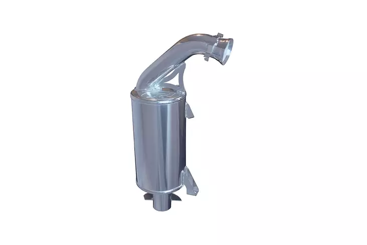 SPI Lightweight Ljuddämpare Ski-Doo/Lynx Gen 4 600 EFI 2021- - Ljuddämpare - D350127 - 1