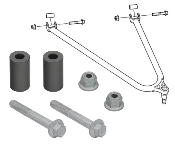 Sno-X A-ARM Bussningssats Arctic Cat - Framvagnsdelar - D388487 - 1