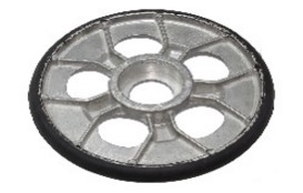 Sno-X Boggiehjul aluminium Yamaha 178mm - Boggiehjul - D61257 - 1