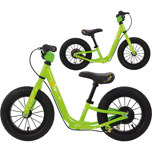 TWS 12" Balanscykel m.bakbroms 12" Lime - Barncyklar - 47657 - 1