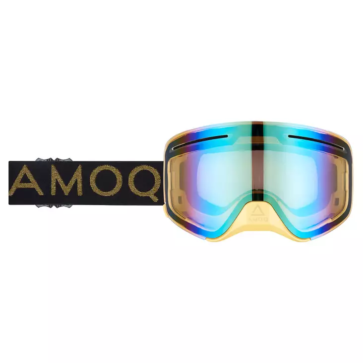 AMOQ Vision Vent+ Magnetic Skoterglasögon Classy - Gold Mirror - Goggles och Linser - 46137 - 1