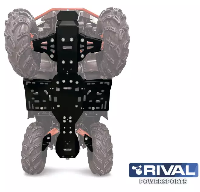 Rival Bukplåt plast 8mm Odes Patchcross 650 850 1000 2025- - Ram och chassi - D520827 - 1