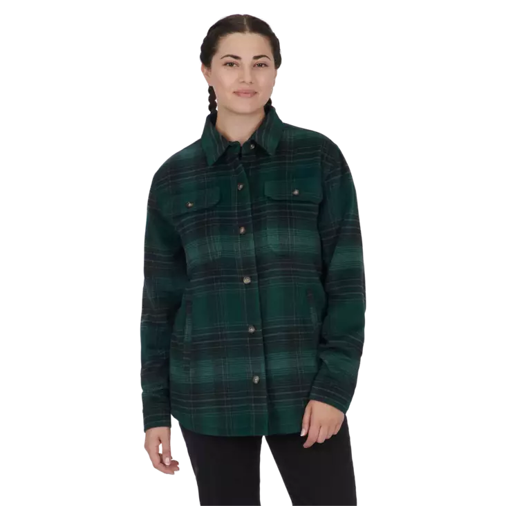 SKI-DOO RUTIG OUTDOOR-SKJORTA DAM GRÖN - Skoterkläder - 45477 - 1