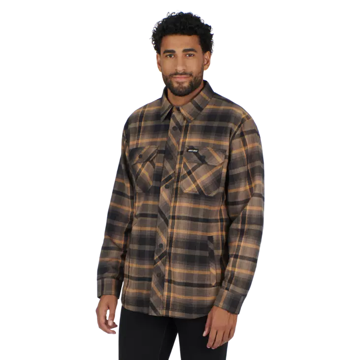 SKI-DOO RUTIG OUTDOOR-SKJORTA HERR BRUN - Skoterkläder - 45487 - 1