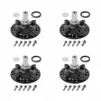 Camso R4S/T4S/X4S/UTV 4S1 Hub axle kit 4pcs Polaris 4x156 - Tillbehör bandsats - D520248 - 1