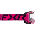 FXR Youth Maverick Clear Goggle - Razz - OS - Skoterkläder barn - 60018 - 2
