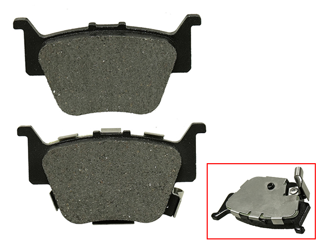 Bronco Brombelägg bak Honda parvis - Bromsbelägg - D45968 - 1