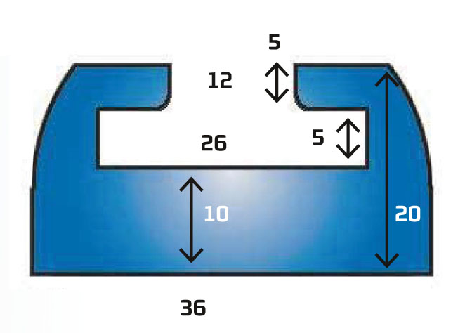 Kimpex Slides Lynx/Ski-Doo 254cm Grafit - Slides - D87308 - 1
