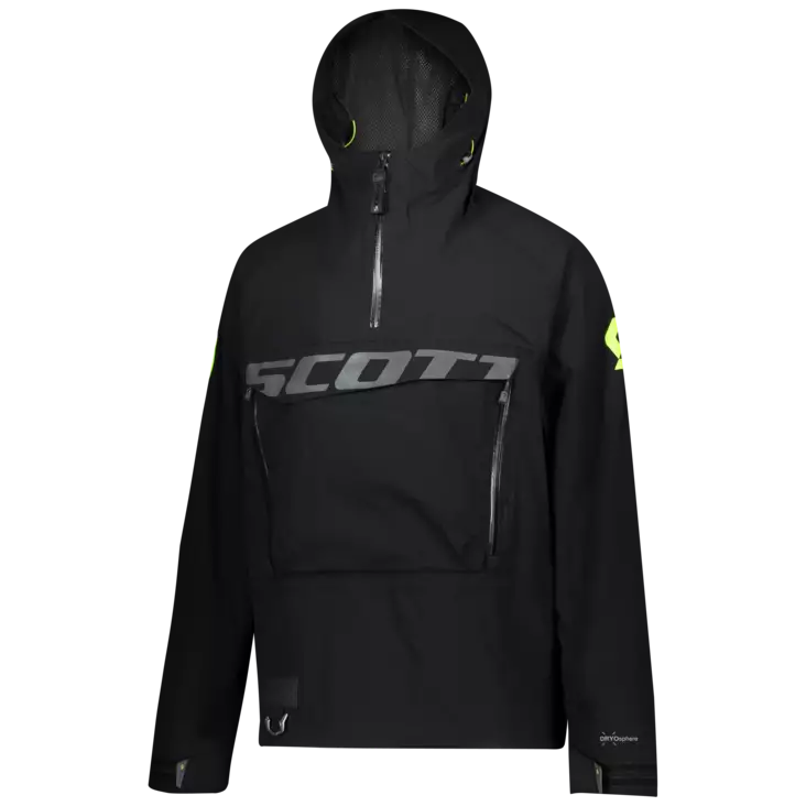 SCOTT XT FLEX DRYO PULL-OVER JACKA SVART - Skoterjackor - 44598 - 1