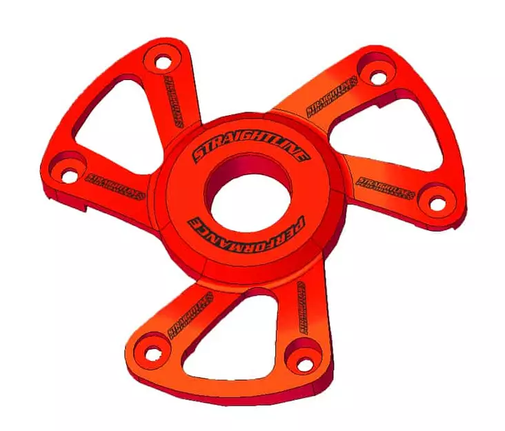 SPI Billet Variatorskydd Polaris P22 - Anodiserat Röd 2022- - Variator - D466978 - 1