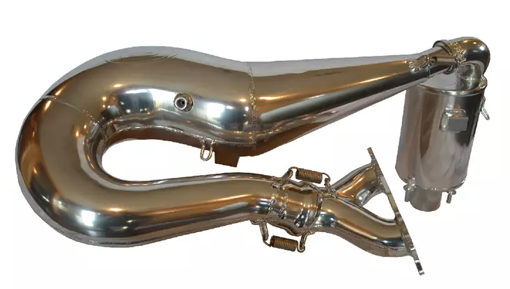 SPI Helsystem Ski-Doo 800 E-Tec 2011-2018 (Summit/Freeride 2013-2016) - Avgasrör - D60328 - 1