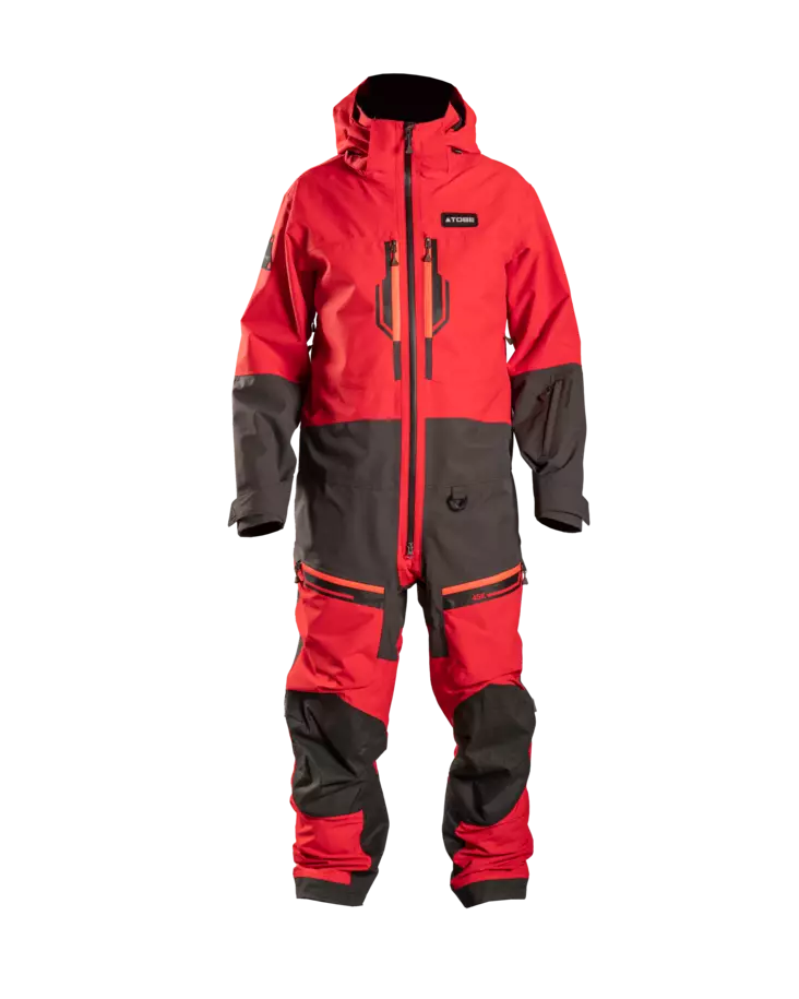 TOBE TIRO V3 RACING MONOSUIT UNISEX RÖD M - Skoteroveraller - 39728 - 1