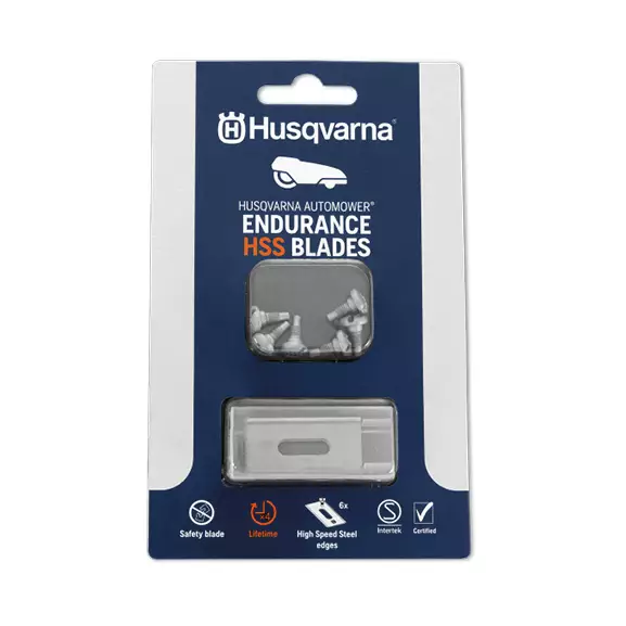 HUSQVARNA AUTOMOWER® ENDURANCE HSS KNIVAR 6-PACK - Tillbehör robotgräsklippare - 37428 - 1