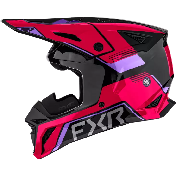FXR Youth Apex hjälm - Razz - Skoterkläder barn - 61208 - 1