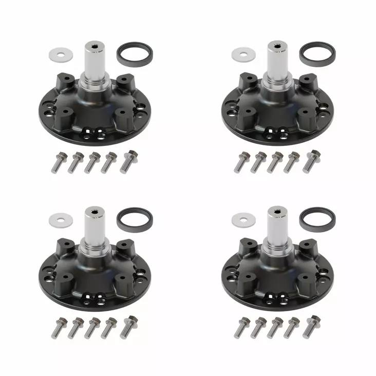 Camso R4S/T4S/X4S/UTV 4S1 Hub axle kit 4pcs Polaris 4x156 - Tillbehör bandsats - D520248 - 1