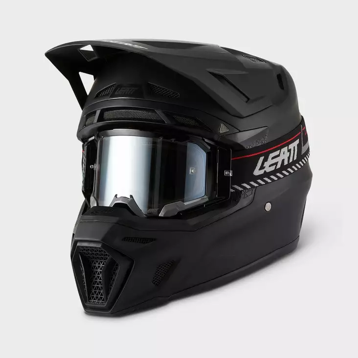 Leatt Hjälm Kit Moto 8.5 Satin Svart - Skoterhjälmar - D535538 - 1