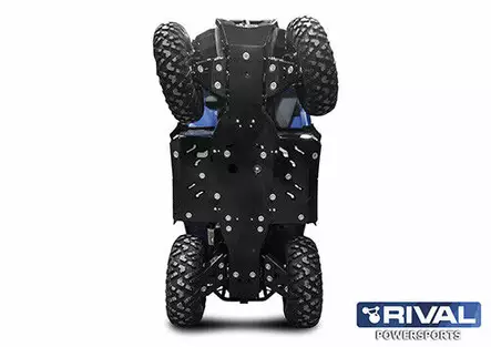 Rival Bukplåt plast 10mm CF Moto CForce 450 520 2022- - Ram och chassi - D480539 - 2