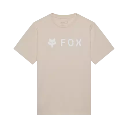 FOX ABSOLUTE 195 ORIGINAL SS TEE BEIGE/VIT - Tröjor - 59199 - 1