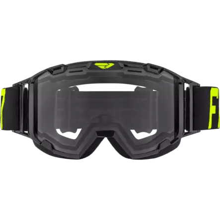 FXR Youth Maverick Clear Goggle - HiVis - OS - Skoterkläder barn - 60019 - 1