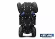 Rival Bukplåt plast 10mm CF Moto CForce 450 520 2022- - Ram och chassi - D480539 - 2