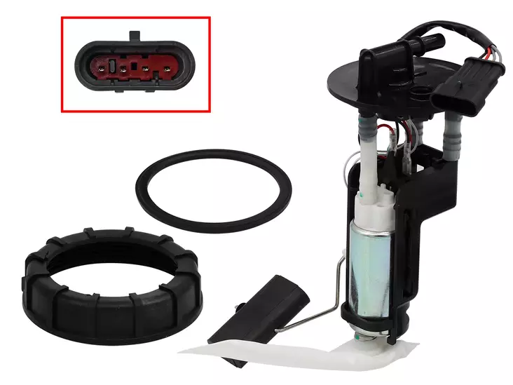 Bronco Bränslepump komplett Polaris - Bränslefilter - D464589 - 1