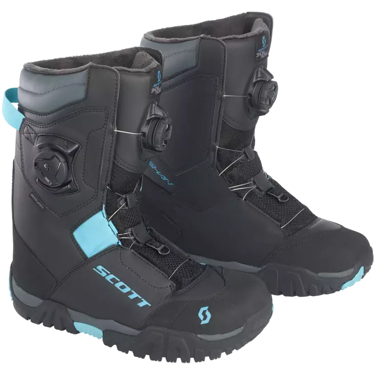 SCOTT KULSHAN SMB SKOTERKÄNGOR DAM SVART/TURKOS - Skoterskor - 44959 - 1