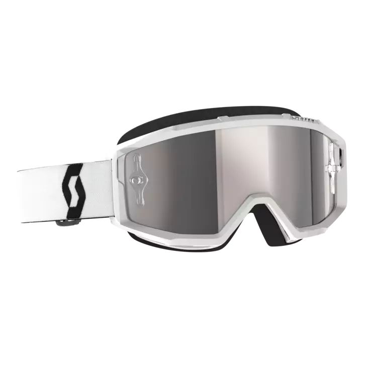 SCOTT PRIMAL GOGGLE VIT /SILVER CHROME - Goggles och Linser - 43539 - 1