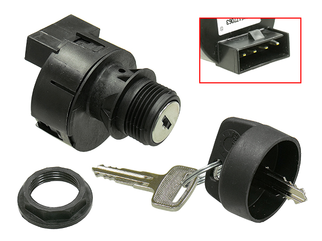 Sno-X Tändningslås Ski-Doo - Startmotor - D95949 - 1