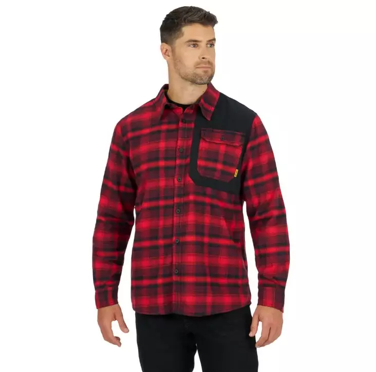 M PLAID FLANNEL SHIRT - Snöskoter | Personlig utrustning - 57599 - 1