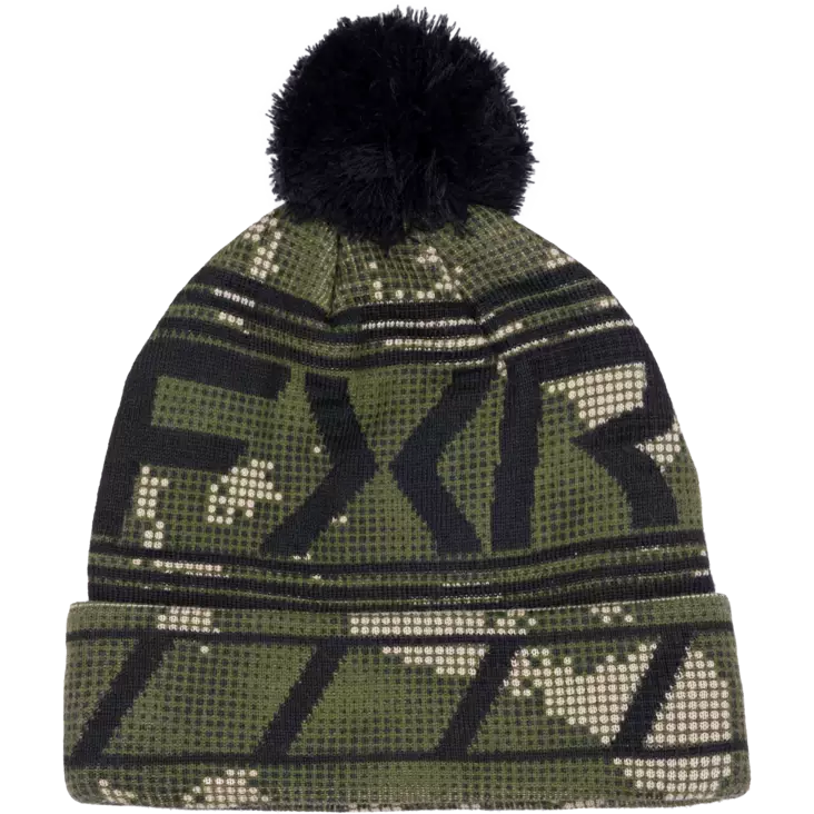 FXR Expedition Wool Beanie - Moss Shift Cover/Black - Mössor och kepsar - 59999 - 1