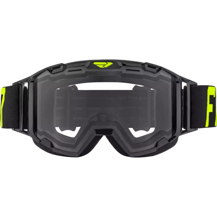 FXR Youth Maverick Clear Goggle - HiVis - OS - Skoterkläder barn - 60019 - 1