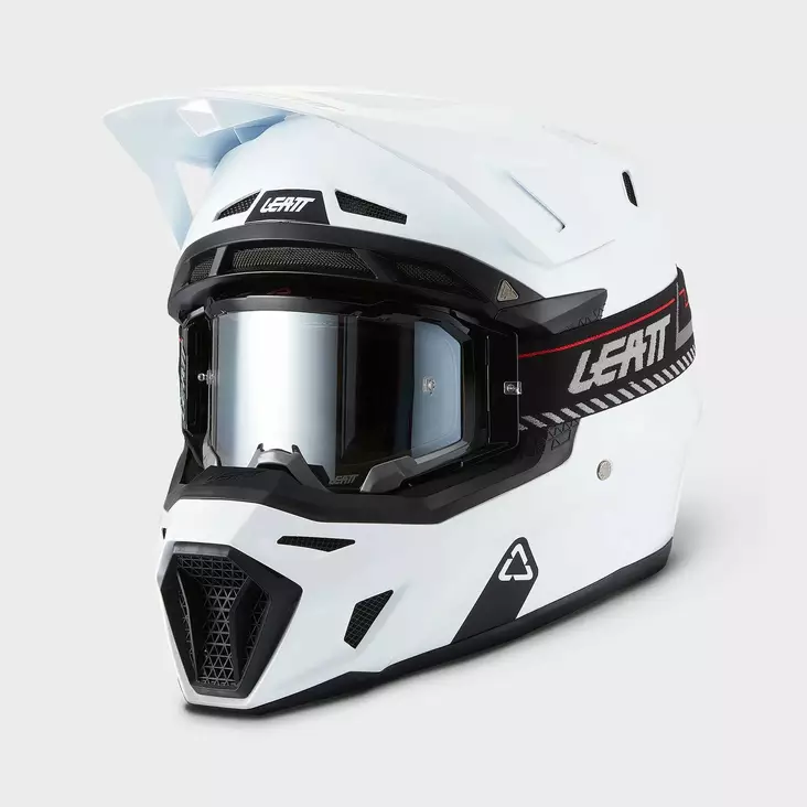 Leatt Hjälm Kit Moto 8.5 Vit - Skoterhjälmar - D535539 - 1